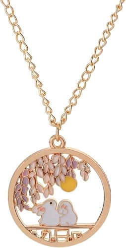 Collier carotte lapin argent 925 à porter au bureau ou en weekend