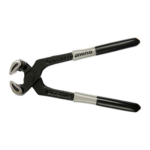 Rhino – Schreinerzange 175 mm – zum Greifen, Spannen und Ziehen aller Arten von Gegenständen (Nägel, Spitzen, etc.) – Länge 175 mm – rutschfester Griff