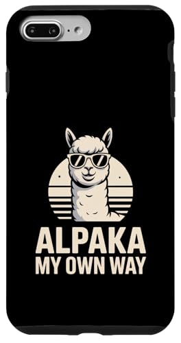 Cool Alpaka �}�C�I�E���E�F�C ���g�� �A���p�J �T���O���X �X�}�z�P�[�X iPhone 7 Plus/8 Plus �p