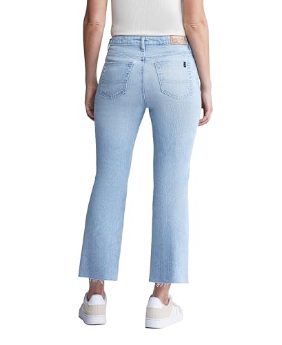 Buffalo David Bitton Women's Kim High Rise Cropped Jeans3