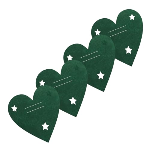 Cabilock 4 Piezas Titulares Navideños para Cubiertos Forma de Bolsas Decorativas para Mesa Soporte de Utensilios para Fiestas y de Navidad