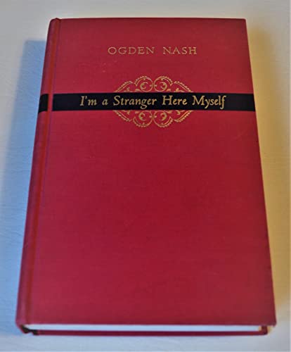 I'm a Stranger Here Myself B000OFT1BA Book Cover