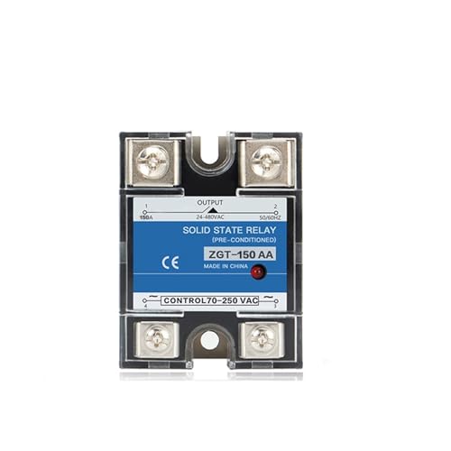 SSR monophasé 150AA évite la surchauffe des circuits de puissance AC