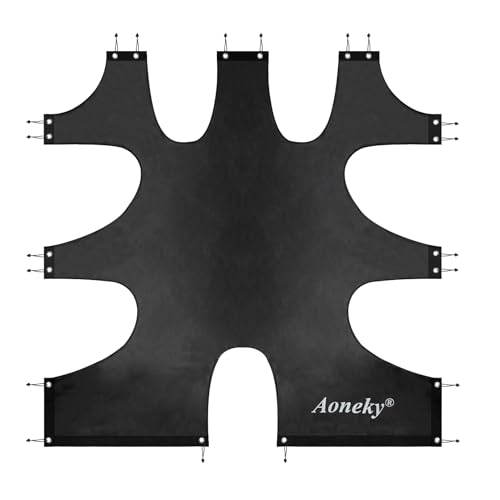 Aoneky 6x6ft Lacrosse Goal Shooting Target - Corner Targets for Shooting Practice
