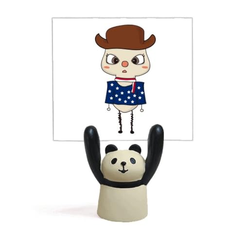 Drapeau Cowboy Uu Memo Holder Idée Cadeau Enfant Panda Rigolo