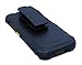 Wireless ProTech Case Compatible with CAT S42 and CAT S42 H+ Phones, Secure fit, Quick Release Latch and Heavy Duty Swivel Belt Clip Holster (Navy Blue)