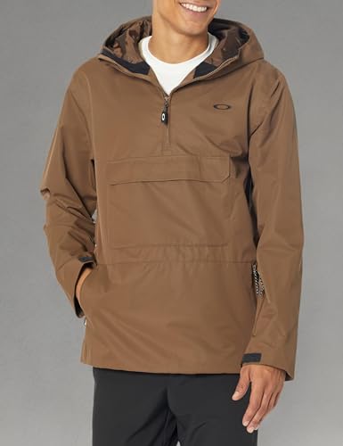 Image of Oakley Men's Divisional Recycled Shell Anorak Jacket