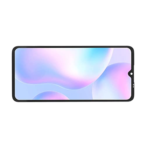 Rankomu LCD-skärm 6,5" ersättning för Redmi 9, högupplöst pekskärm