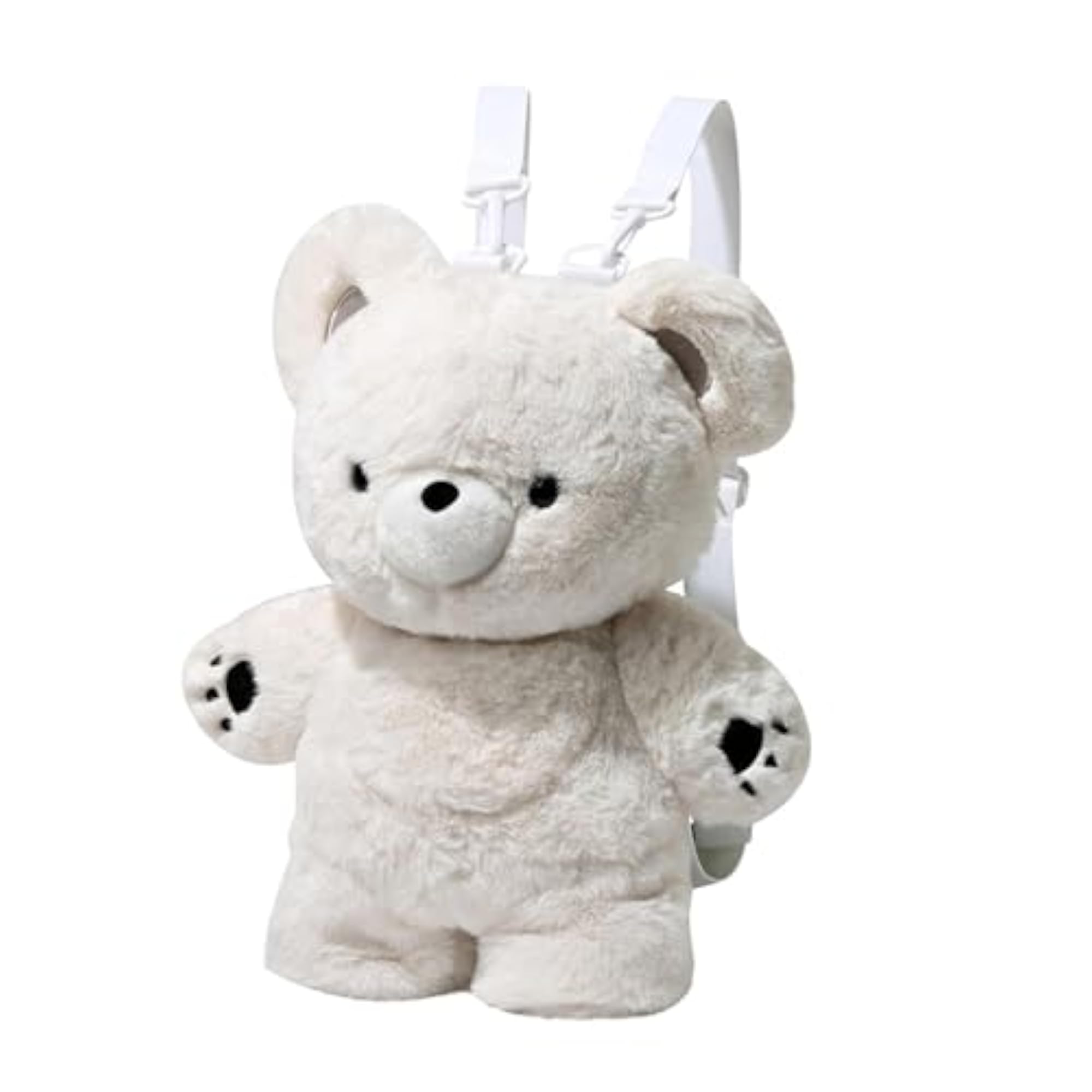 LR Decor E-Shop Plush Bear Backpack, Casual Stuffed Animal
