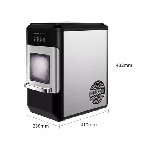 Máquina fabricadora de hielo compacta de acero inoxidable miniatura 2