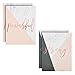 Paper Junkie Pocket Folders - Letter Size, Pink Marble, 12 Pack - School & Office, Girly & Inspirational Decorative Folder Set
