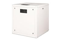 DIGITUS Netzwerk-Schrank 19 zoll 12 HE - Wandmontage - 600 mm Tiefe - Traglast 100 kg - Unique Serie - Glastür - Grau – Ansicht 2