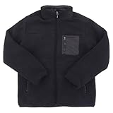 [モンベル] フリースジャケット メンズ レディース リバーシブル 中綿ジャケット アウター 防寒 日本未入荷モデル (ML3EWUJF262(ブラック)/XS(85)) [並行輸入品]