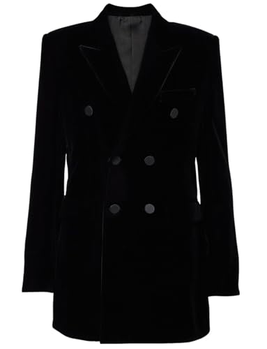 Blazer en velours femme veste de costume ajustée pour rester chic et pro en hiver