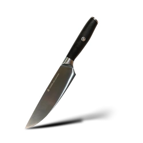 Image of CUMIN CO. 7 Inch Chef Knife | Premium High Carbon Stainless Steel Professional Kitchen Knife | Multipurpose Knife for Chopping, Slicing & Dicing