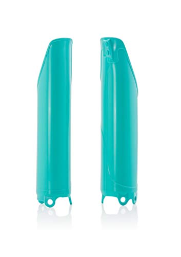 Acerbis Fork Cover Set (TEAL) Compatible With 17-18 HONDA CRF450R