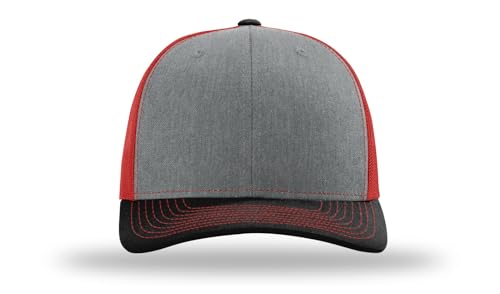 Image of Richardson 112 Trucker Hat - Premium Blank Baseball Cap, Adjustable Snapback Hat - Structured Six Panel Richardson Blank Hats