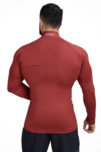 Image of Thrive Mens Slim Fit Pullover Sport and Gym Full Sleeve T-Shirt for Men