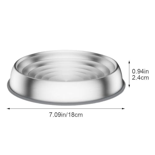 Récipient de nourriture chat en acier inoxydable pour cuisine propre - 8