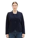 Klassischer, strukturierter Blazer mit aufgesetzten Taschen und kleinem KragenMit Wiener Naht für eine optimale, schmeichelnde Passform Zum Überziehen über Blusen, TShirts, Pullover oder anderen Oberteilen