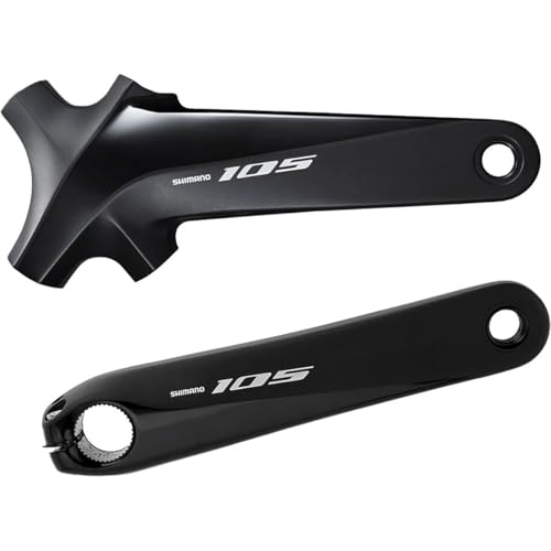 Pédalier Shimano 105 FC-R7000 sans plateau noir pour vélo de route