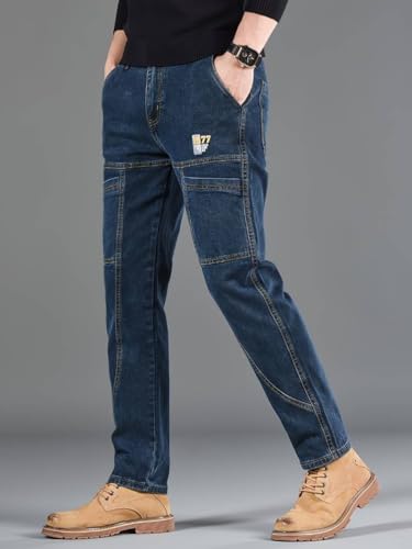 Image of TOPLOT Men Jeans | Stylish Denim Look | Regular Fit Design | Comfortable Wear Structure | Trendy Look Styling | Easy Movement Fit | Perfect for Casual & Everyday Wear (5213)