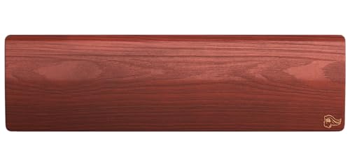 Image of Glorious TKL Wrist Rest - Brown Wooden Wrist Rest - Mechanical Keyboard Wood Ergonomic Palm Rest - 14x4 inches /19mm Thick (GV-87-BROWN)
