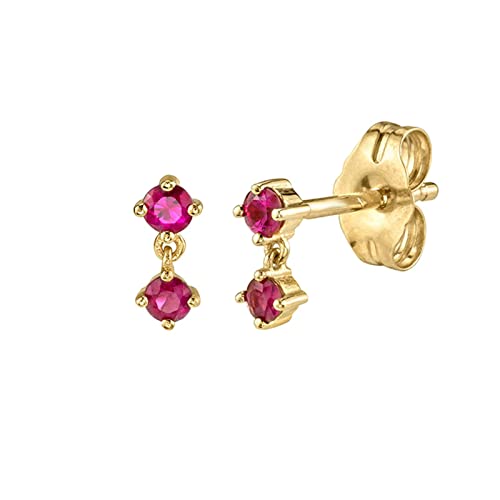 Boucles d'oreilles à clous pour femme en argent et zircone pour tragus