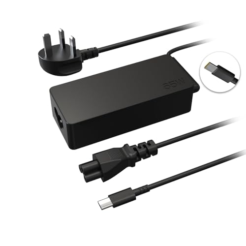 Universal 65W 45W USB C Laptop Charger for Lenovo Thinkpad/Yoga/Chromebook UK Type C Computer, HP Acer Asus Samsung Mac book pro Dell Latitude xps 13 Series, Fast Type C AC Adapter Power Cord Supply