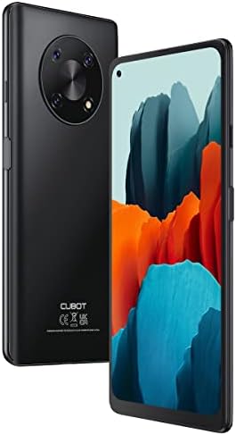 CUBOT Unlocked Android Smartphone, MAX3 Smartphone Unlocked, 6.1” FHD+ Screen Unlocked Cell Phone Android 11, 4GB + 32GB, 48MP+8MP Camera, 4G Dual SIM Unlocked Phones, 5000mAh Battery, US Version