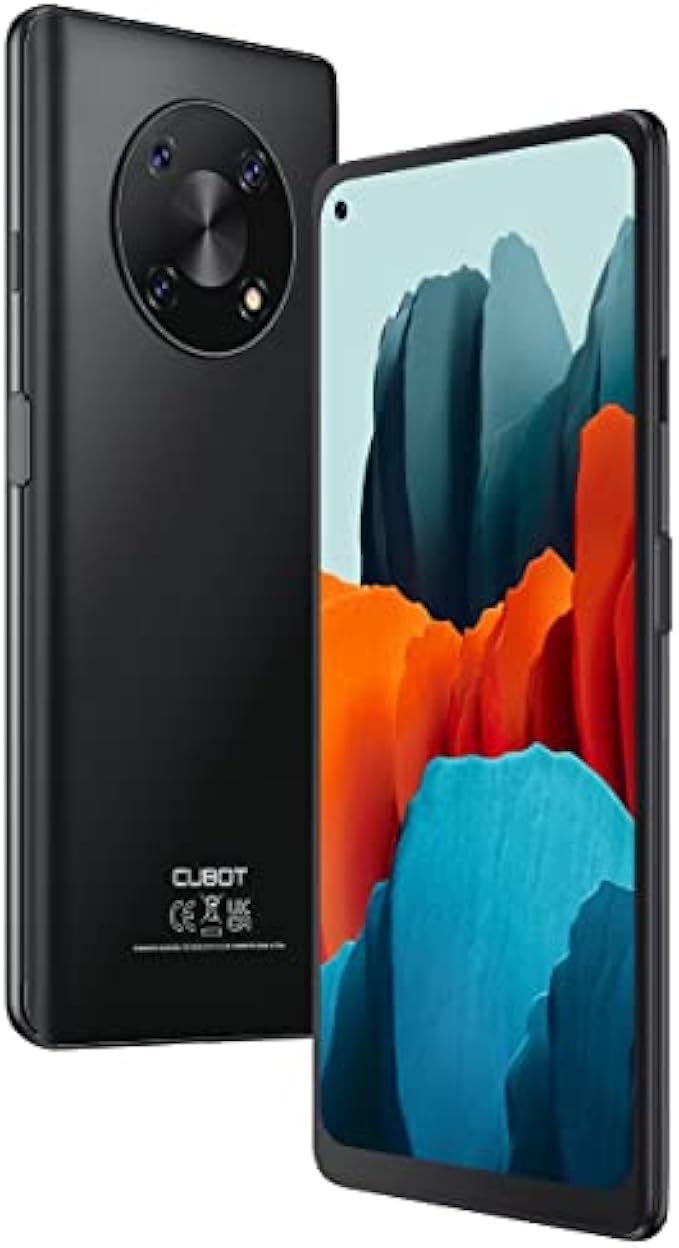 CUBOT Unlocked Android Smartphone, MAX3 Smartphone Unlocked, 6.1” FHD+ Screen Unlocked Cell Phone Android 11, 4GB + 32GB, 48MP+8MP Camera, 4G Dual SIM Unlocked Phones, 5000mAh Battery, US Version