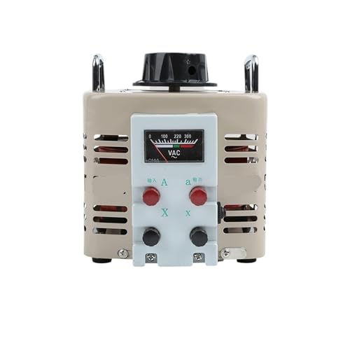 ICKUMDQUU Regulador de Voltaje monofásico de 220V TDGC2-2 Transformador de de Contacto de CA 2KVA