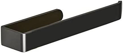 Porte-Serviettes Sans Perçage Noir Mat- Porte Serviette Barre En Acier