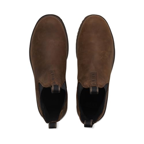Image of REEF Mens Otis Boot, Premium Leather, Memory Foam Footbed, Lightweight