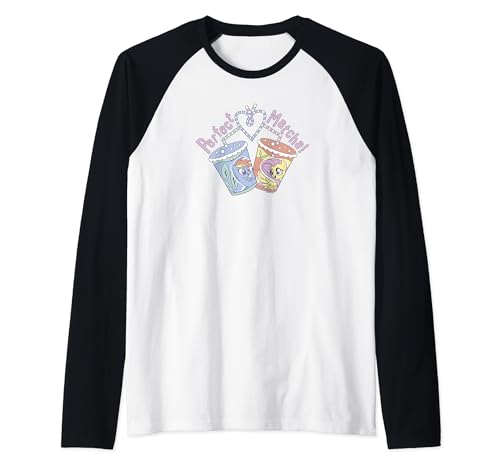 T-shirt baseball Rainbow Dash My Little Pony look décontracté
