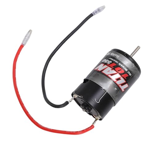 Moteur 550 brossé contre la surchauffe avec dissipateur et ventilateur pour Axial SCX10