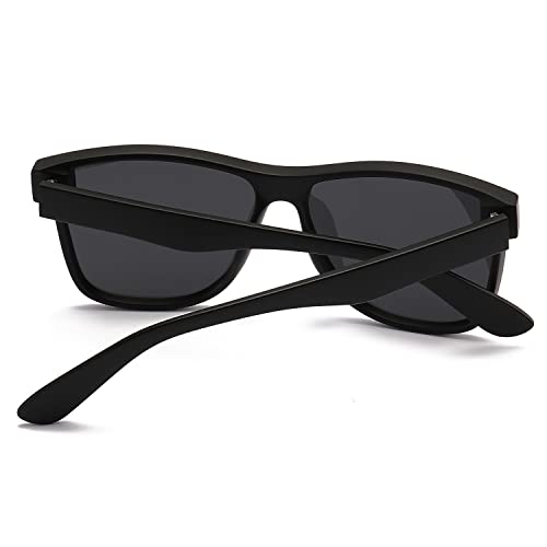 Image of DUBERY Fashion Polarized Sunglasses for Women Men 100% UV Protection Trendy Siamese Lens Shades D8030