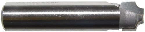 Magnate 1272 Plunge Flat Roundover Router Bits - 1/8" Radius; 1/4" Small Diameter