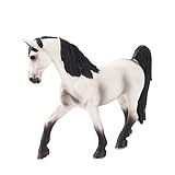 GLOGLOW Horse Decoration, Animal Figure Toy Animal Figurines Statue Plastic White Horse Model Toy for Toddlers Kids Boys Girls