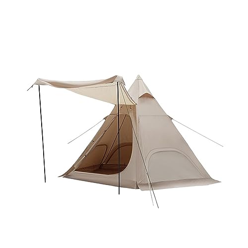 Tente de camping imperméable grand volume 4 saisons anti-pluie pour jardin