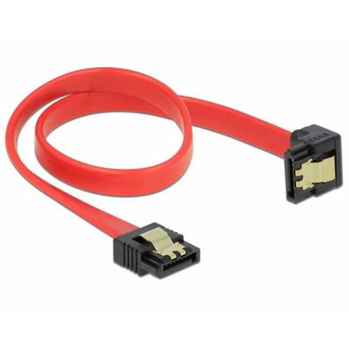DeLOCK 0.3 m SATA III cable rojo