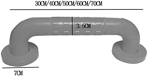 Barre de sécurité antidérapante blanche 40cm pour douche et baignoire - 3