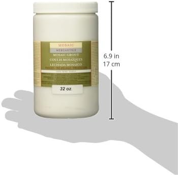 Mosaic Mercantile Premix Grout Quart, White