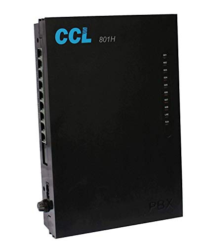 Copper Connection EPABX 801H Intercom System CLI (Caller ID) with x8 Beetel (C11) Set