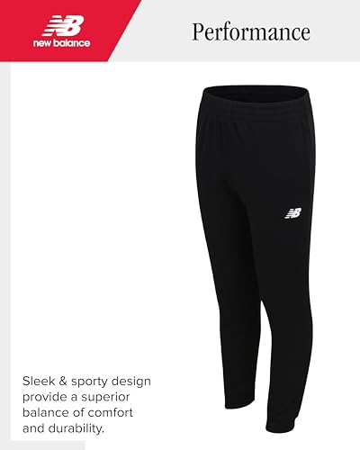 New Balance Boys' Joggers Set - 3 Piece Activewear: Pullover Hoodie, Jogger Sweatpants, and Graphic Tee Shirt for Boys (4-12) - Image 7
