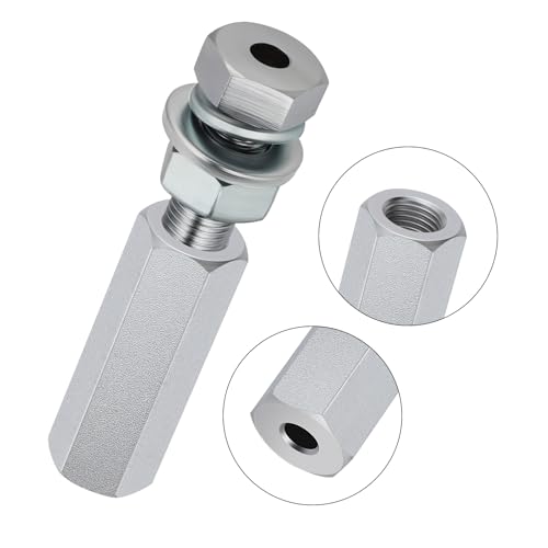 Image of JAVIK Quick Release Flag Pole Holder Silver Hold 1 /4'' Flag Poles Compatible with All ATV UTV Motorcycle Dirt Bike All Year