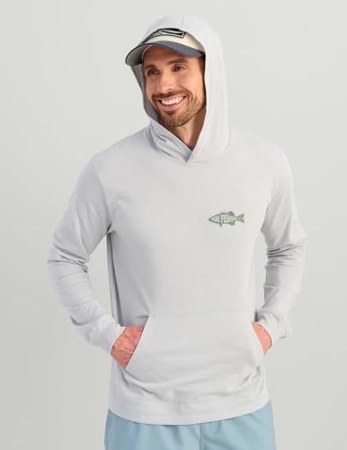 HUK Hoodie Tee for Men, Lightweight Performance Fishing Hooded Shirt with UPF Sun Protection3