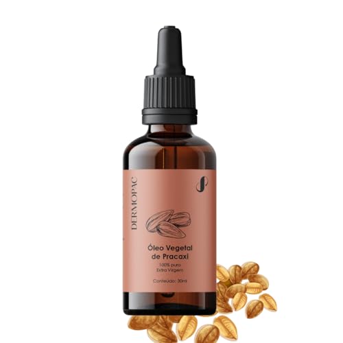 Óleo Vegetal de Pracaxi 100% Puro, Capilar e Pele Dermopac, 30ml