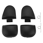 Briny River 1 set of L1 R1 L2 R2 Trigger Buttons and Springs Compatible with Playstation 5 Controller V3 (3.0) BDM-030 Black