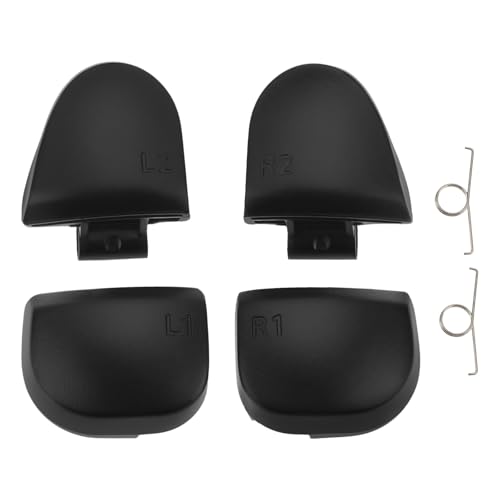 Briny River 1 Satz L1 R1 L2 R2 Trigger Buttons und Federn Kompatibel mit PlayStation 5 Controller V3 (3.0) BDM-030 Schwarz